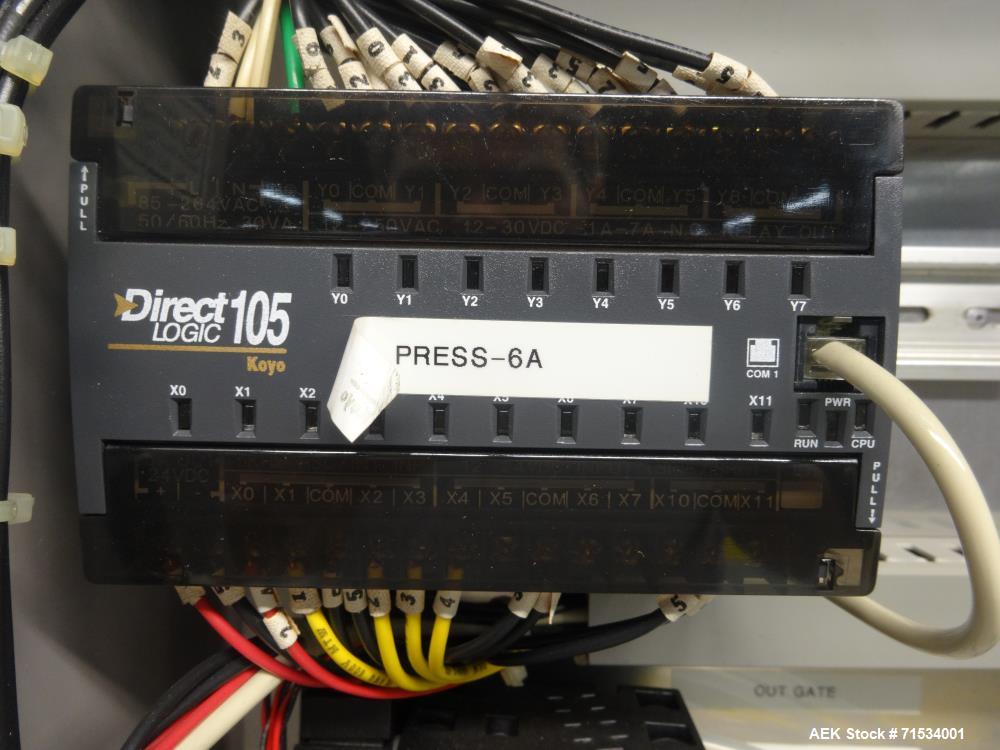 Used Packaging Dynamics Model SLA-8 Inline 8 Head Filler