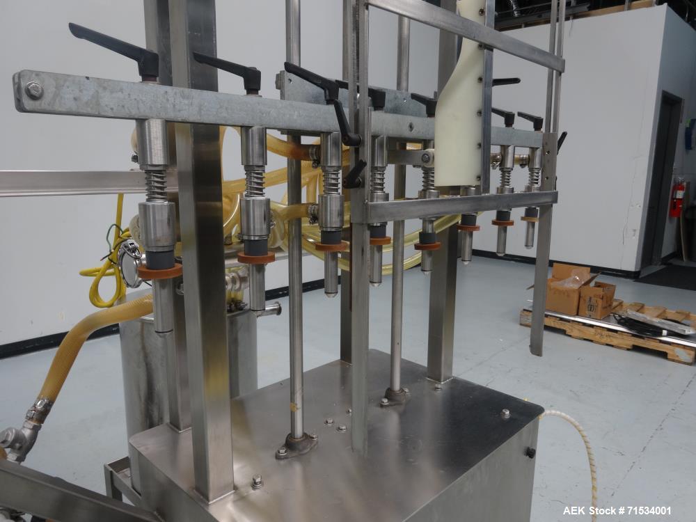 Used Packaging Dynamics Model SLA-8 Inline 8 Head Filler