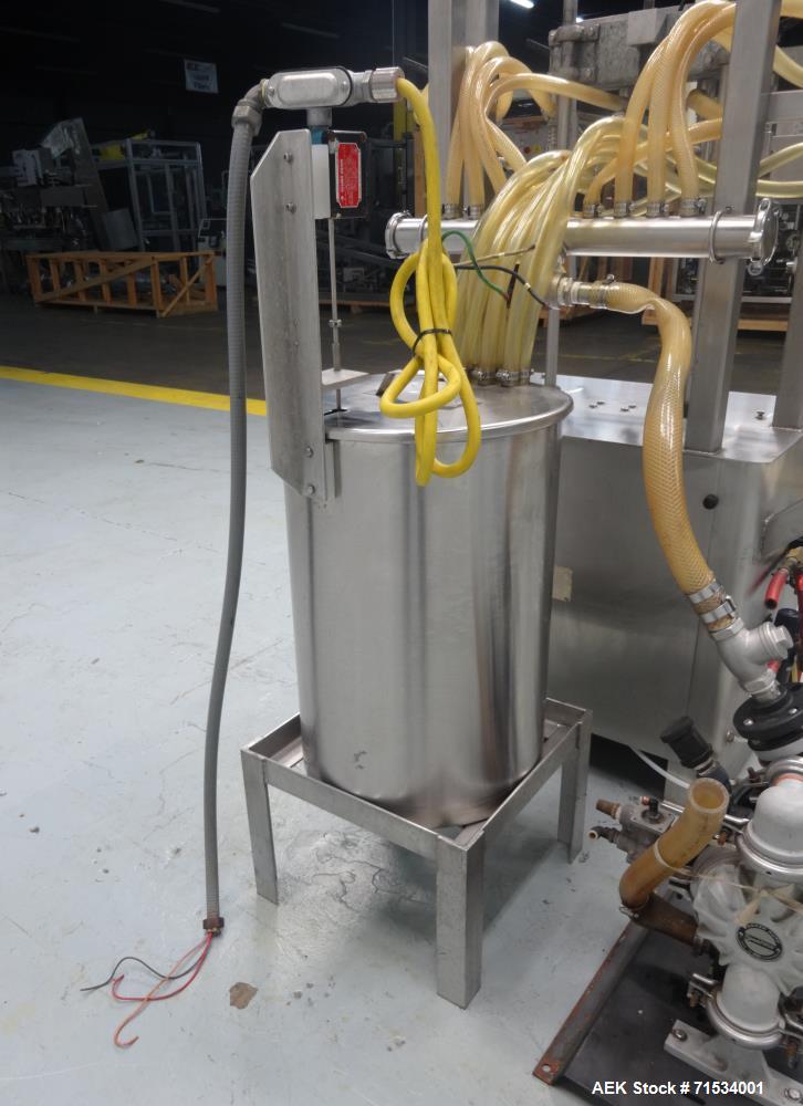 Used Packaging Dynamics Model SLA-8 Inline 8 Head Filler
