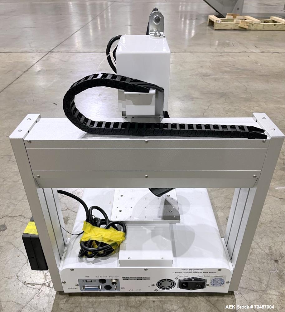 Used Schaefer Technologies RoboFill RF300 Liquid Filler. Serial# 3004435N. 110/220 Volt. Built 2020.
