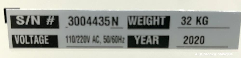 Used Schaefer Technologies RoboFill RF300 Liquid Filler. Serial# 3004435N. 110/220 Volt. Built 2020.