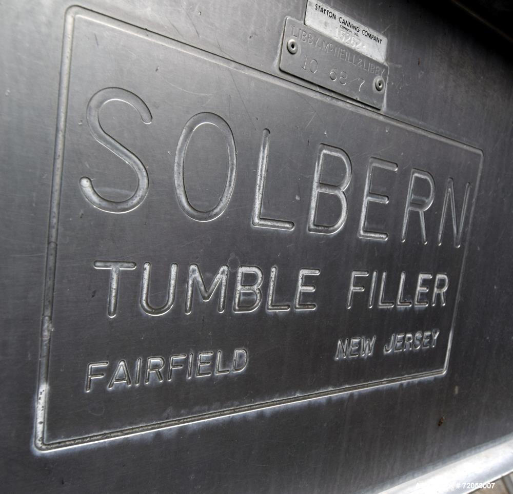Used Solbern FTF Tumble Filler
