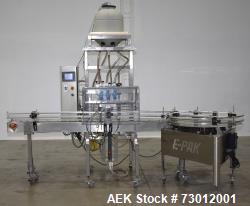Used EPAK Inline Automatic Filler - 3 Heads, Pressure Gravity System