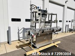 Used Cozzoli IFLM Manual Inline Filler – 4-Head Explosion-Proof Stainless Steel System
