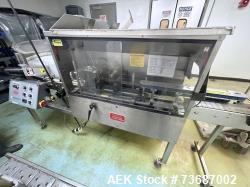 Used Kaps All (Fills-All) Model FA-R-18E Rotary 18 Head Pressure Filler. Capable of speeds over 150 Containers per minute de...