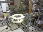 Used Equipment Express 8 Head Gravity Overflow Filler. Stainless Steel With Conveyor & Recirculation Pump