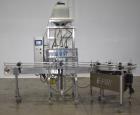 EPAK Inline Programmable Automatic Pressure Gravity 3 Head Expandable Filler. Ca