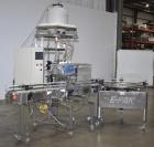 EPAK Inline Programmable Automatic Pressure Gravity 3 Head Expandable Filler. Ca