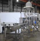 EPAK Inline Programmable Automatic Pressure Gravity 3 Head Expandable Filler. Ca