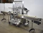 Used Accutek APOF Series Automatic Pressure 6 Head Overflow Filler, Model APOF-6. (6) Stainless steel nozzles, 4.5