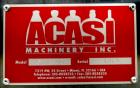 Used ACASI Model GI 3300 Expandable Pressure Overflow Bottle Filler