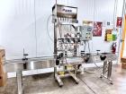 Used-Apex Filling Systems 4 Head Gravity Filler