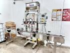 Used Apex Filling Systems 4 Head Gravity Filler