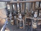 Used Biner Ellison 24-Head Rotary Bottle Filler – Model F-52 TDG 24SS, Explosion Proof