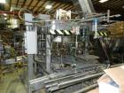 Used Biner Ellison Rotary Gravity Pressure Filler.  Last running wash and wax products.