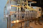Used ELF Model TG8 10-Head Inline Pressure Gravity Filler