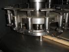 Used- Federal Rotary Gravity Filler, Model GWS3/155R1092, 304 Stainless Steel. (15) 1