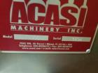 Used Acasi Pressure Overflow Bottle Filler, Model GI 3300.