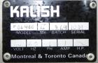 Used Kalish Model 500012 Electronic Time Pressure Gravity Filler
