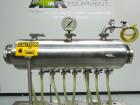 Used Healthstar Stainless Steel Inline Pressure-Gravity Filler