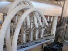 Used Kugler Fully Automatic Filling Machine Type Linofill. Controlled up to 30 cycles / min. The effective capacity depends on the packaging, dosing, Füllstellenanzahl and the product quality. Proces...