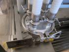 Used Kugler Fully Automatic Filling Machine Type Linofill. Controlled up to 30 cycles / min. The effective capacity depends on the packaging, dosing, Füllstellenanzahl and the product quality. Proces...
