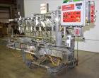 Used Pack West Monarch Filler-12V-PS 6-Head Inline Gravity Overflow Filler