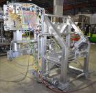 Used Pack West Monarch Filler-12V-PS 6-Head Inline Gravity Overflow Filler