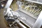 Used Pack West Monarch Filler-12V-PS 6-Head Inline Gravity Overflow Filler