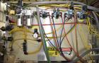 Used Pack West Monarch Filler-12V-PS 6-Head Inline Gravity Overflow Filler