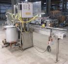 Used- Packaging Dynamics Model SLA-10 Inline Pressure Overflow Liquid Filler