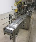 Used Packaging Dynamics Model SLA-10 Inline Pressure Overflow Liquid Filler