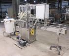 Used Packaging Dynamics Model SLA-8 8-Head Inline Pressure Overflow Liquid Fill
