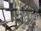 Used Packaging Dynamics Model SLA-8 8-Head Inline Pressure Overflow Liquid Fill