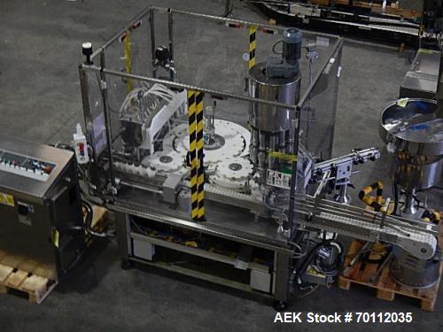 Used CAM L60 Continuous Motion Liquid Filling and Capping Monoblock M