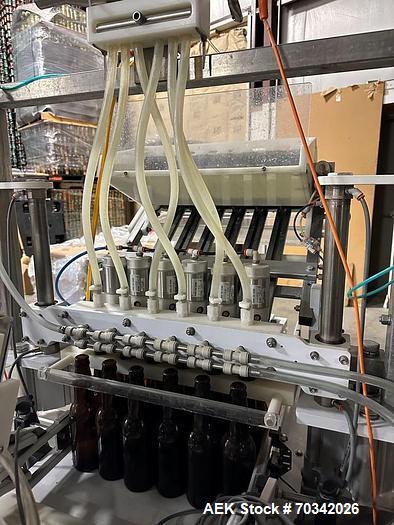 Used-6-Head Inline Bottle Filling Line