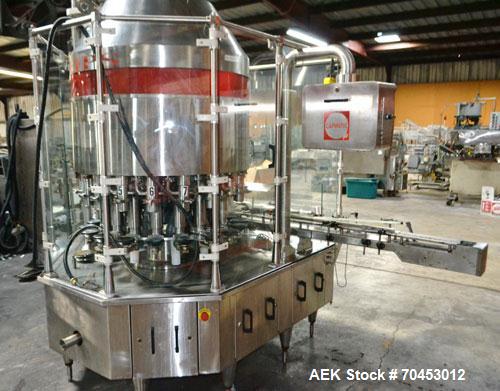Used Capmatic EKLIPS 18/6 Monoblock Liquid Filler & Screw Capper