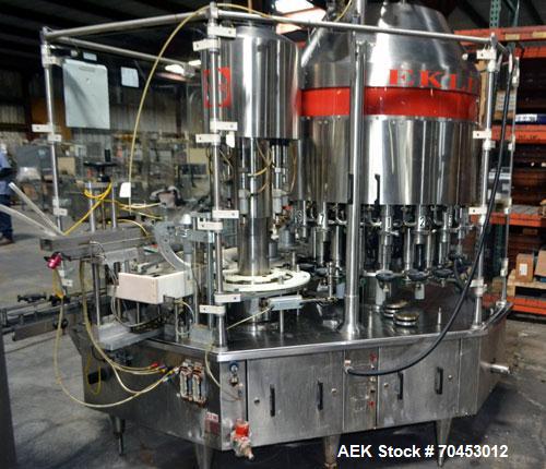 Used Capmatic EKLIPS 18/6 Monoblock Liquid Filler & Screw Capper