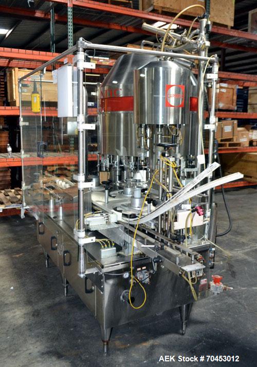 Used Capmatic EKLIPS 18/6 Monoblock Liquid Filler & Screw Capper