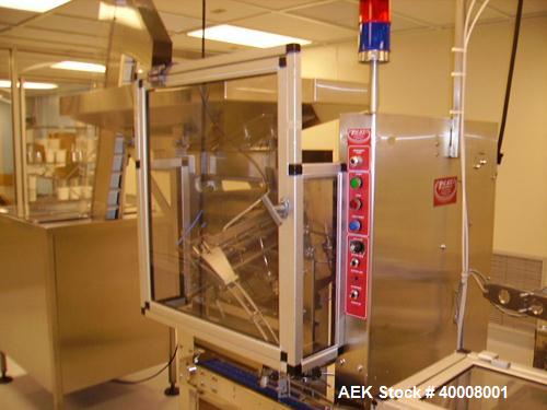 Used Comas Monoblock Line for Fill/Plug/Cap consisting of: (1) Comas Model RS6 Monoblock Filler, Tipper and screw Capper with Integrated Palace Model P2V5 Bulk bottle unscrambler. Has two head perist...