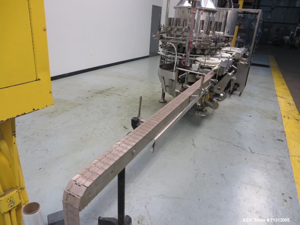 Used Consolidated Liquid Filler / Capper.