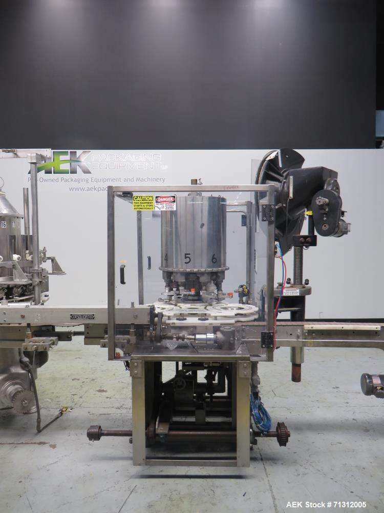 Used Consolidated Liquid Filler / Capper.