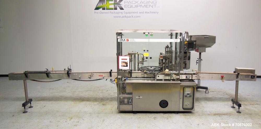 Used IMA Farmomac Model F87 Liquid Monoblock Filler and Capper