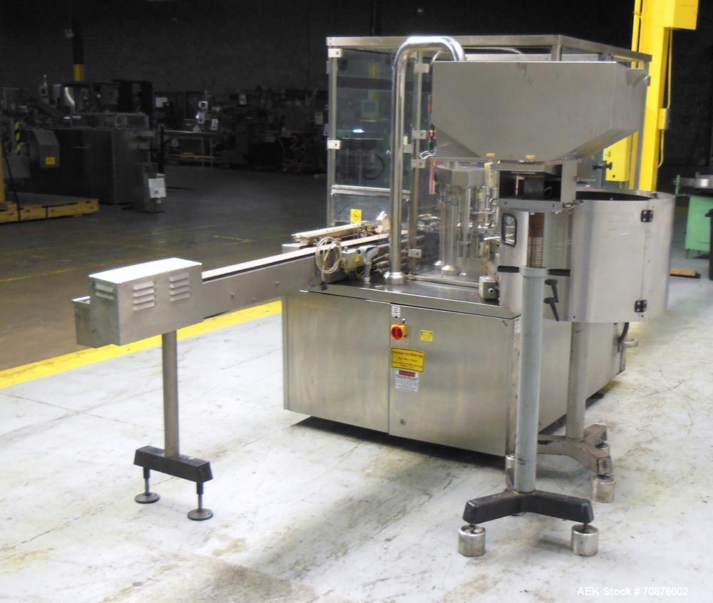 Used IMA Farmomac Model F87 Liquid Monoblock Filler and Capper