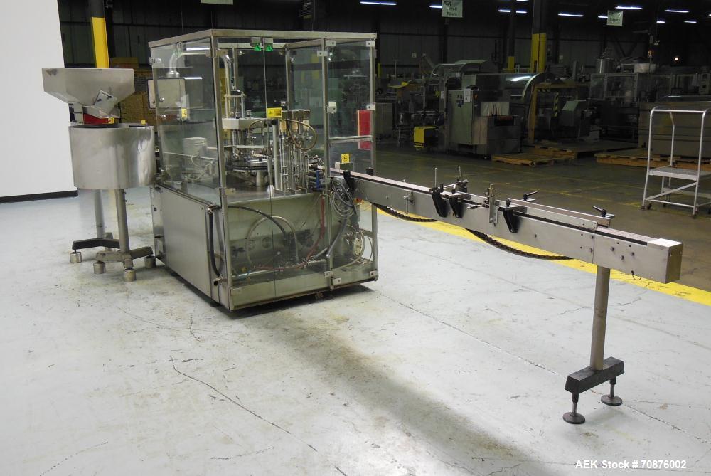 Used IMA Farmomac Model F87 Liquid Monoblock Filler and Capper