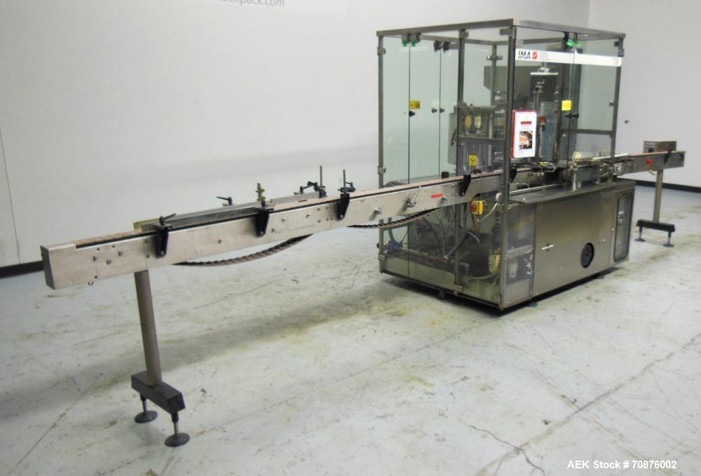 Used IMA Farmomac Model F87 Liquid Monoblock Filler and Capper