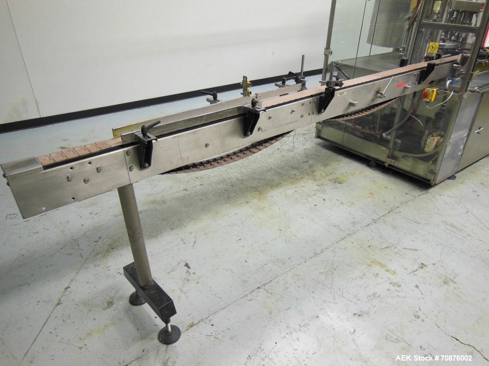 Used IMA Farmomac Model F87 Liquid Monoblock Filler and Capper