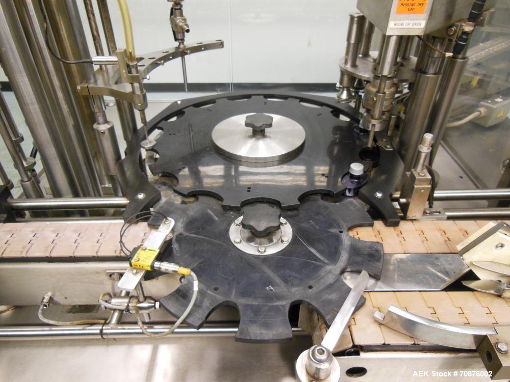 Used IMA Farmomac Model F87 Liquid Monoblock Filler and Capper