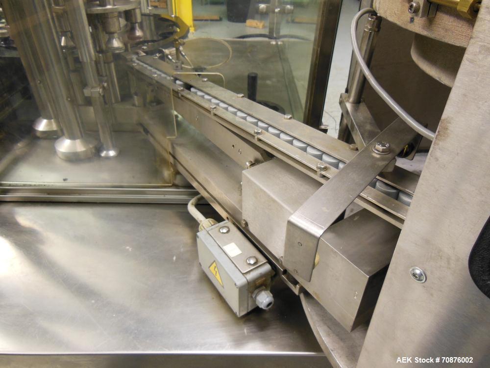 Used IMA Farmomac Model F87 Liquid Monoblock Filler and Capper