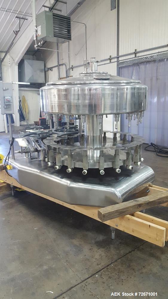 Used Federal Model 21G Monoblock Rotary Filler and Snap Capper